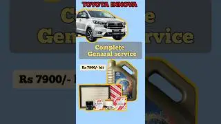 Innova crysta service kit & part number #cars #toyota #shorts