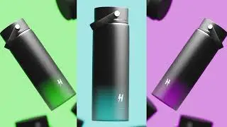 3D Water Bottle - Commercial