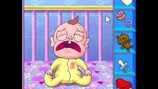 Nickelodeon Clickamajigs - Crying Screaming Baby (1998 Shockwave Simulator)