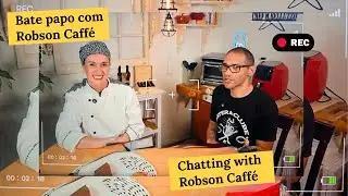 BATE PAPO COM O CAFF&Eacute;  Chatting with my Videographer Robson Caff&eacute;