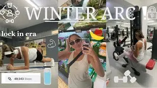 The Winter Arc ❄️LOCK-IN Diaries: ep 1 🔒🤍🎧💪🏻