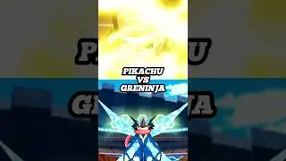 Ash Pikachu Vs Ash Greninja || UK LUCARIO || #shorts #pokemon #ash