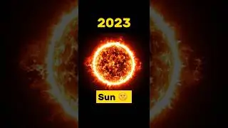 2023 Sun Vs 5,000 Future Sun 🌞 #shorts #evolution #sun