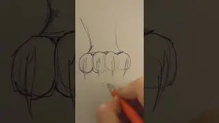 Cat paw front view easy tutorial #tutorial#art#cats#drawingtutorial#artist