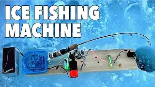 Self-Reeling Ice Fishing Machine | IoT (Internet of Things) Project + How it Works
