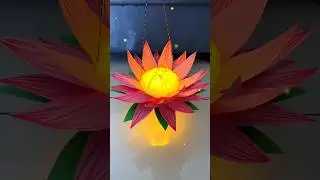 Lotus lamp making