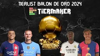 TIERLIST BAL&Oacute;N DE ORO 2024  Vin&iacute;cius Jr, Toni Kroos, Dani Carvajal, Jude Bellingham, Rodri Hern&aacute;ndez