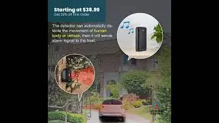 Long Range Motion Sensor 300 Yards