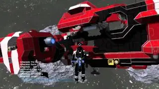Space Engineers: Survival Kinetic Impact munitions variation test