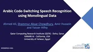 Arabic Code-Switching Speech Recognition using Monolingual Data (Interspeech)
