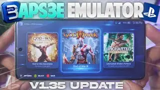 🔥APS3e Emulator v1.35 Test (GOW 3 & Uncharted) | PS3 Games on Android?! 😱