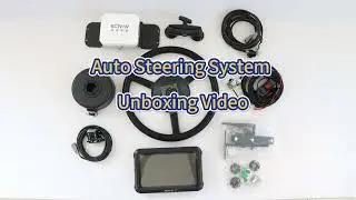 Unboxing video of Keya autosteering kit, model SC606BD