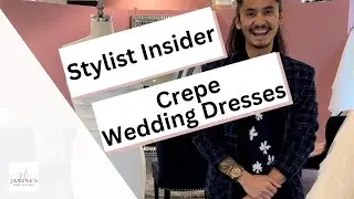 Clean Crepe Wedding Dress Looks EP.6