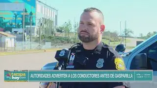 Policía de Tampa advierte sobre no manejar bajo influencia de alcohol en Gasparilla
