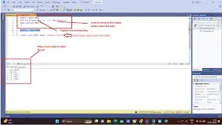 How to create a table in sql server with primary key and auto increment Id value insert data query