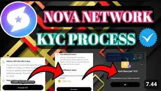 Withdraw Nova! Cara KYC Nova Mining Network!