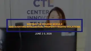 Webinar 2  Writing the Course Module  Guide and Averting the Intellectual Property Rights
