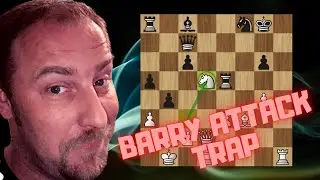 Watch Out For Your D5 Pawn!!! - The Common Tactics in The Barry Attack - London System - Part 13
