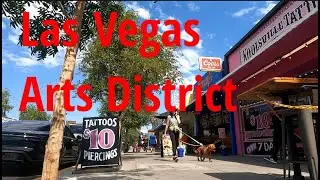 Las Vegas Arts District. Main Street