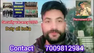 👮Raxa security job 2026 vacancy available join karne ke liye contact Karen 📞 7009812984