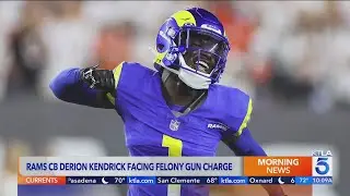 Rams cornerback Derion Kendrick found with weapon in vehicle hours after victory over Cardinals