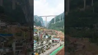 Traveling Big Tiger Little Tiger_Asia's highest bridge pier, 195 meters in height