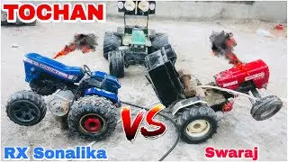 RX Sonalika vs Swaraj tractor ❤️|| tractor tochan || nishu deshwal vs rohit deshwal || #new #video 