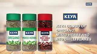 KEYA Combo of Oregano, Mixed Herbs, and Red Chilli Flakes | Amazon Sponsored Brand Video