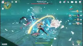 Genshin Impact Field Boss Oceanid lv 72
