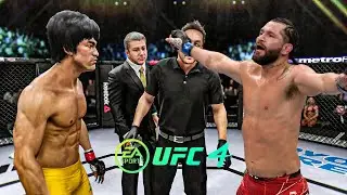 Брюс Ли против Хорхе Масвидаля EA Sports UFC 4 Бойцовский клуб Брюса Ли 🔥🐲