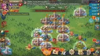 Lords Mobile!! Opening Chests and Doing Labrynth!