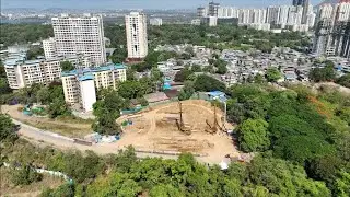 Dosti Eden at Dosti Desire - Phase 2, Construction Update as of May 2023.