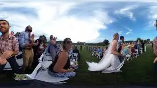 Kaitlin and Dustin Wedding Video in 360 Virtual Reality