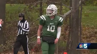 Top seeded Rice football hangs on to advance to state championship