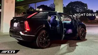 2025 Cadiallc Optiq POV Night Drive! /// American Luxury 