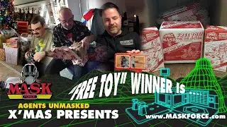 Agents Unmasked @ MASKFORCE (Episode 7): Opening X'Mas Prezzies & PRIZE WINNER Announcement!