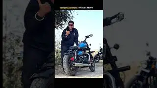 Meteor 350 performance modifications 🔥 Review & Details ✨ #automobile #india #youtubeshorts #biker