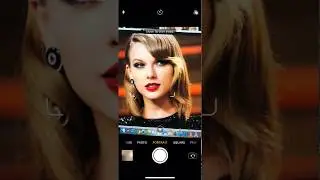 IPhone X Camera Portrait style