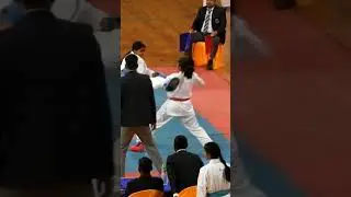 semi final round #karate #karate1 #fightingsport #martialarts