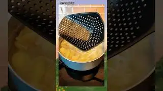 Jumbo-sized scoup strainer kitchen spoon #kitchengadgets
