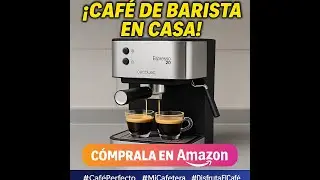 Cecotec Cafetera Express Manual Power Espresso 20. 850 W, Presi&oacute;n 20 Bares, Dep&oacute;sito de 1,6L