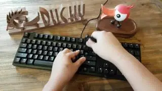 Ducky Double-Shot Seamless Character Keycaps (Ducky Zero non-backlit mechanical keyboard)