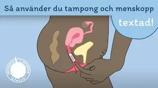 SÅ ANVÄNDER JAG TAMPONG OCH MENSKOPP (textad)