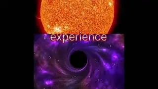 sun vs blackhole  #endofsolarsystem