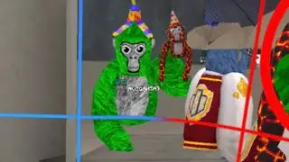 Me greenscreening my gorilla tag monkee