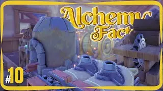 #10 - ZIEGELPRODUKTION (einigerma&szlig;en) ordentlich aufbauen - ALCHEMY FACTORY - Let's Play Deutsch