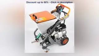 Multifunctional spraying machine, sound insulation coating, waterproof and fireproof coating, re