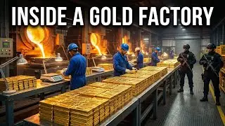 Inside Gold Factory | Shocking Process of Making 24K Gold Bars