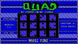 ATARI ST Quad PD Pool By Stefen Meyer In STOS BASIC In AUG 1993