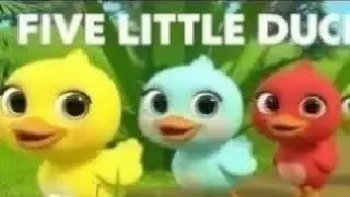 Counting Ducklings Song 🦆 | Learn Numbers 1-5 for Kids | Preschool Counting & Colors 🌈